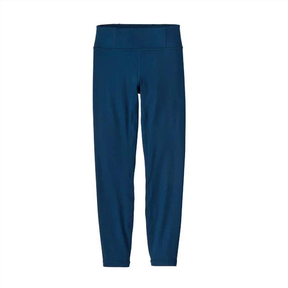 NEW PATAGONIA kids' maipo tights in lagom blue